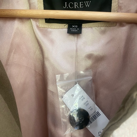 New With Tags J. Crew Teddy Sherpa Jacket XS - Picture 5 of 12